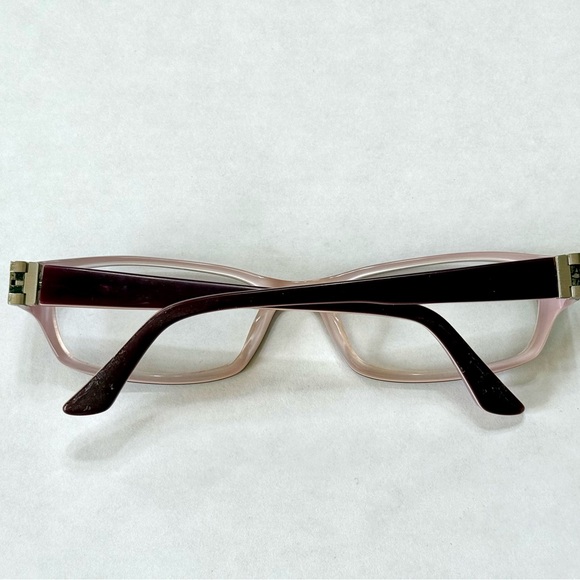 Plastic Eggplant Purple Women's Eyeglasses Eye Glass Frames - Picture 3 of 6